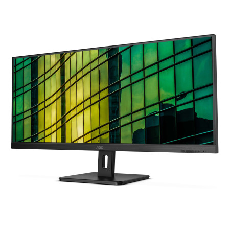 AOC | Monitor | U34E2M | 34 " | VA | WQHD | 21:9 | 100 Hz | 4 ms | 3440 x 1440 | 300 cd/m | HDMI ports quantity 2 | Black