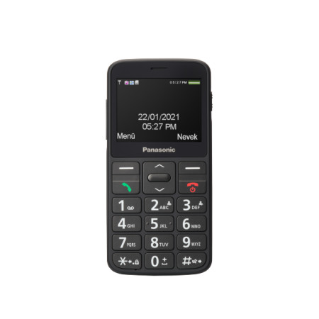 Panasonic | KX-TU160 | Easy Use Mobile Phone | Black | 2.4 " | TFT-LCD | Bluetooth | USB version USB-C | Built-in camera | Main 