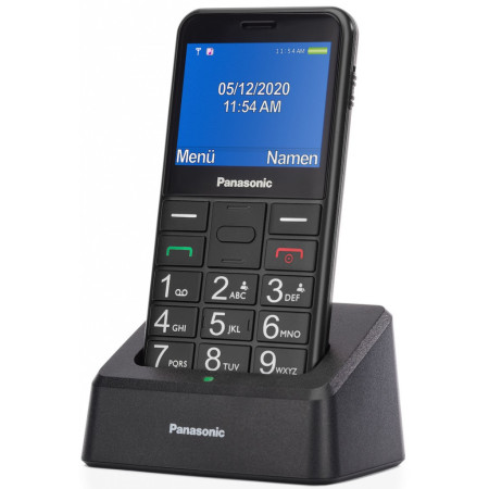 Panasonic | KX-TU155EXBN | Black | 2.4 " | TFT-LCD | microSD/microSDHC MB | Bluetooth | USB version micro USB | Built-in camera 