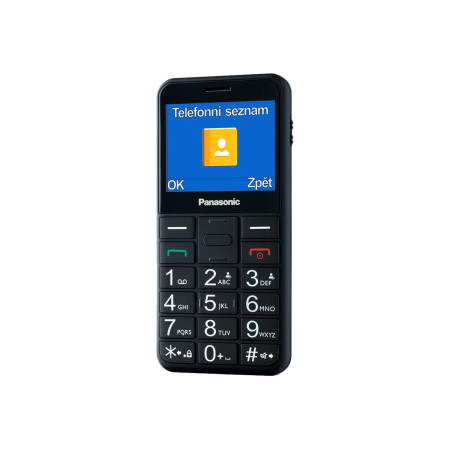 Panasonic | KX-TU155EXBN | Black | 2.4 " | TFT-LCD | microSD/microSDHC MB | Bluetooth | USB version micro USB | Built-in camera 