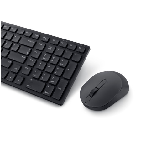 Dell | Silent Keyboard und Maus | KM555 | Keyboard and Mouse Set | Wireless | US International (QWERTY) | Schwarz  2.4 2.4 GHz, 