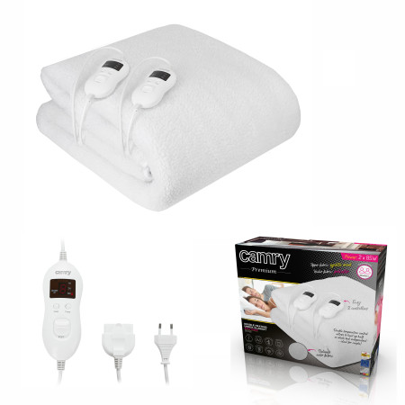 Camry | Electirc heating under-blanket with timer | CR 7421 | Number of heating levels 5 | Number of persons 2 | Washable | Remo