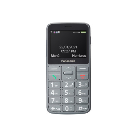 Panasonic | KX-TU160 | Easy Use Mobile Phone | Grey | 2.4 " | TFT-LCD | Bluetooth | USB version USB-C | Built-in camera | Main c