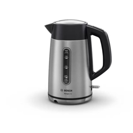 Bosch | Kettle | DesignLine TWK4P440 | Electric | 2400 W | 1.7 L | Stainless steel | 360 rotational base | Stainless steel/Black