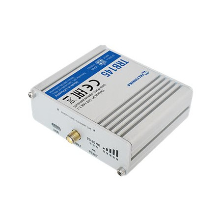 LTE Gateway: No WiFi, 4G, SIM, R485 port, Micro USB | LTE Gateway | TRB145 | No Wi-Fi | Ethernet LAN (RJ-45) ports 0 | Mesh Supp