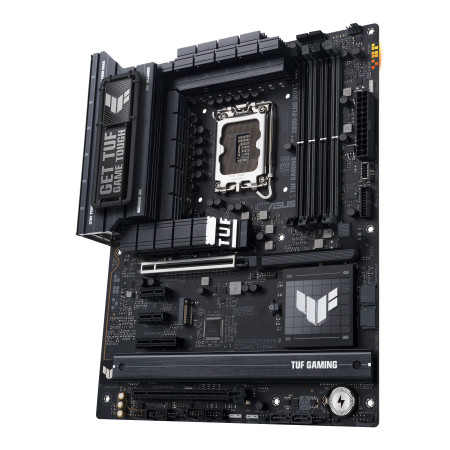 Asus TUF GAMING Z890-PLUS WIFI | Processor family Intel | Processor socket LGA1851 | DDR5 | Supported hard disk drive interfaces