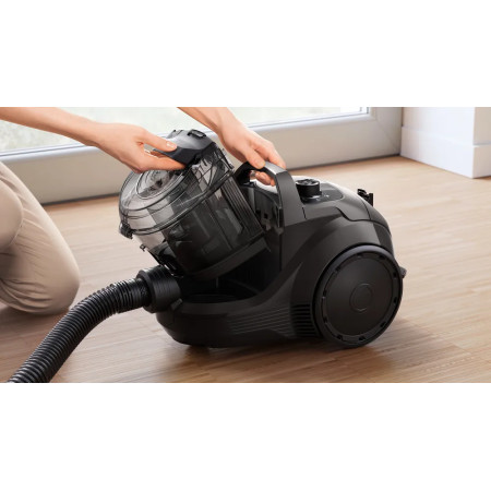 Bosch Vacuum Cleaner | BGC21X300 Serie 4 | Bagless | Power 550 W | Dust capacity 2 L | Black