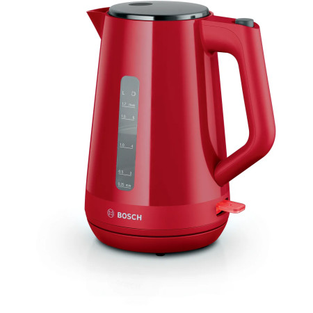 Bosch Kettle | TWK1M124 | Electric | 2400 W | 1.7 L | Plastic | 360 rotational base | Red