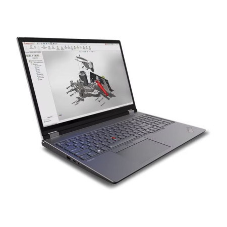 Lenovo ThinkPad P16 |Storm Grey |16 " | IPS | WQXGA | 2560 x 1600 Pixel | Blendfrei | Intel Core i7 | i7-14700HX | 32 GB | S