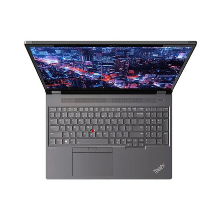 Lenovo ThinkPad P16 |Storm Grey |16 " | IPS | WQXGA | 2560 x 1600 Pixel | Blendfrei | Intel Core i7 | i7-14700HX | 32 GB | S