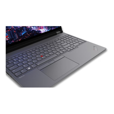 Lenovo ThinkPad P16 |Storm Grey |16 " | IPS | WQXGA | 2560 x 1600 Pixel | Blendfrei | Intel Core i7 | i7-14700HX | 32 GB | S