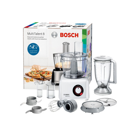 Bosch Food Processor MultiTalent 8 MC812W501 1000 W Number of speeds 2 Bowl capacity 3.9 L Blender White