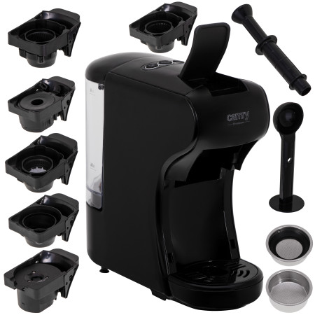 Camry Macchina per caffè espresso multi-capsula |CR 4414bb |Pressione pompa 19 bar |Capsula |1450 W |Nero