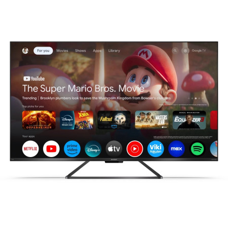 Sharp 50GR8265E | 50" | Smart TV | Google TV | 4K Ultra HD