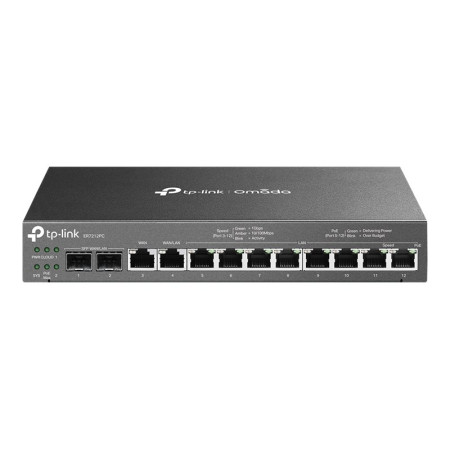 Omada 3-in-1 Gigabit VPN Router | ER7212PC | 802.1q | 10/100/1000 Mbit/s | Ethernet LAN (RJ-45) ports 8 | Mesh Support No | MU-M