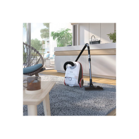 Gorenje | Vacuum cleaner | VCEA21GPLW | Bagged | Power 700 W | Dust capacity 3 L | White