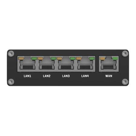 Ethernet Router | RUT301 | No Wi-Fi | 10/100 Mbit/s | Ethernet LAN (RJ-45) ports 5 | Mesh Support No | MU-MiMO No | No mobile br