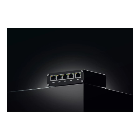 Ethernet Router | RUT301 | No Wi-Fi | 10/100 Mbit/s | Ethernet LAN (RJ-45) ports 5 | Mesh Support No | MU-MiMO No | No mobile br