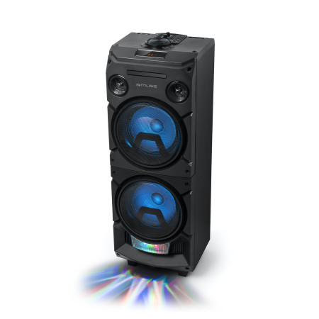 Muse | Portable Party Box Speaker | M-1937 DJ | 600 W | Bluetooth | Black | Portable | Wireless connection