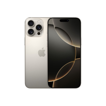 Apple iPhone 16 Pro | Natural Titanium | 6.3 " | Super Retina XDR | 2622 x 1206 pixels | Apple | A18 Pro | Internal RAM 8 GB | 1