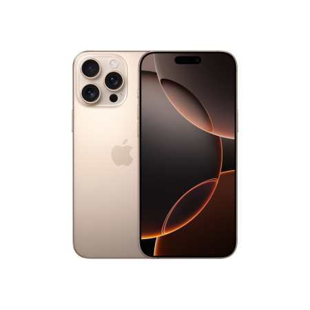 Apple iPhone 16 Pro | Desert Titanium | 6.3 " | Super Retina XDR display with ProMotion | 2622 x 1206 pixels | A18 Pro | Interna