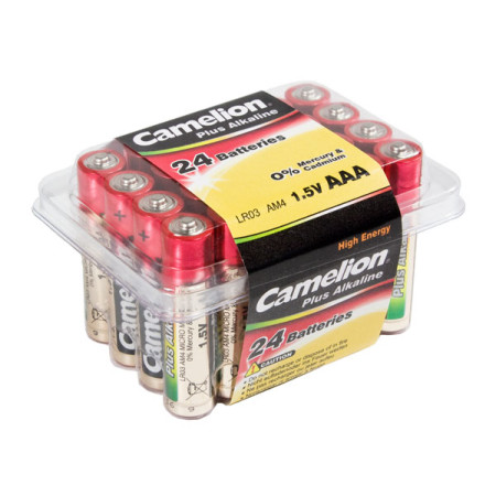 Camelion | LR03-PB24 | AAA/LR03 | Plus Alkaline | 24 pc(s)