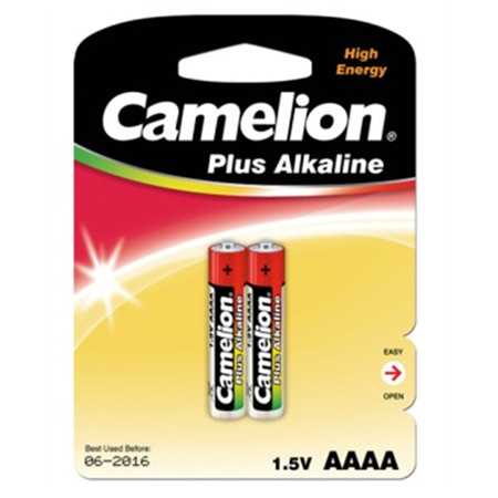 Camelion Plus Alkaline AAAA 1.5V (LR61), 2-pack (for toys, remote control and similar devices) | Camelion