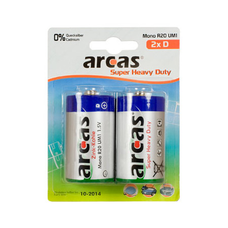 Arcas | D/R20 | Super Heavy Duty | 2 pc(s)