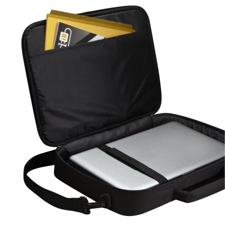 Case Logic | VNCI215 | Fits up to size 15.6 " | Messenger - Briefcase | Black | Shoulder strap