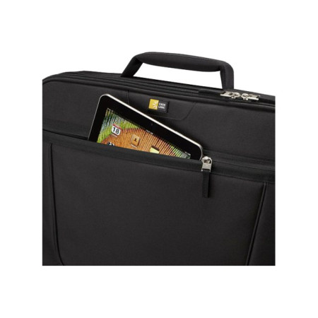 Case Logic | VNCI215 | Fits up to size 15.6 " | Messenger - Briefcase | Black | Shoulder strap