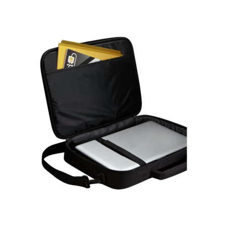 Case Logic | VNCI215 | Fits up to size 15.6 " | Messenger - Briefcase | Black | Shoulder strap