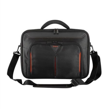 Targus | Classic+ | Fits up to size 15.6 " | Messenger - Briefcase | Black/Red | Shoulder strap