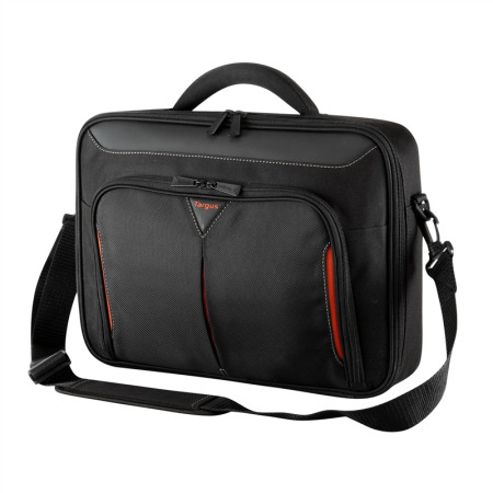 Targus | Classic+ | Fits up to size 15.6 " | Messenger - Briefcase | Black/Red | Shoulder strap