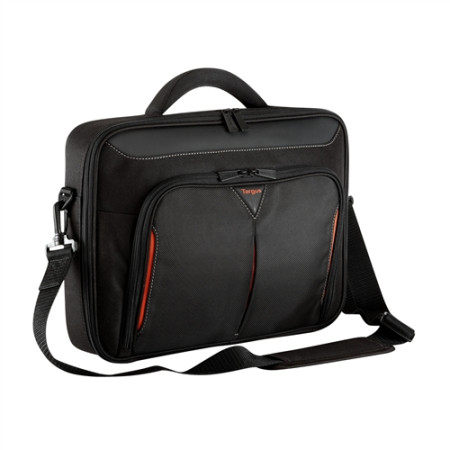 Targus | Classic | Fits up to size 14 " | Messenger - Briefcase | Black/Red | Shoulder strap