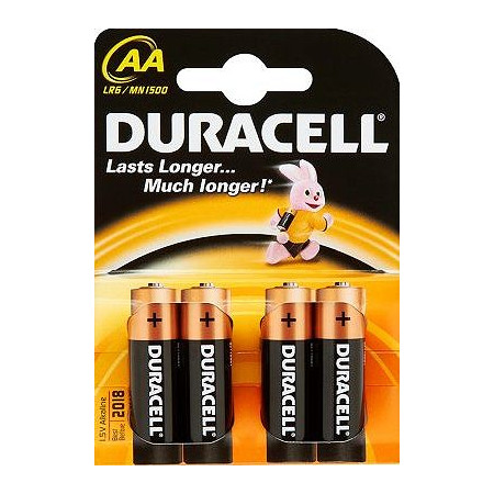 Duracell | AA/LR6 | Alkaline Basic MN1500 | 4 pc(s)