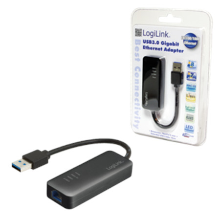 Logilink UA0184, USB 3.0 to Gigabit Ethernet Adapter | Logilink