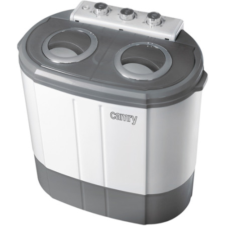 Camry | Washing machine | CR 8052 | Top loading | Washing capacity 3 kg | 1300 RPM | Depth 40 cm | Width 60 cm | White-Grey