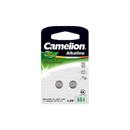 Camelion | AG4/LR66/LR626/377 | Alkaline Buttoncell | 2 pc(s)