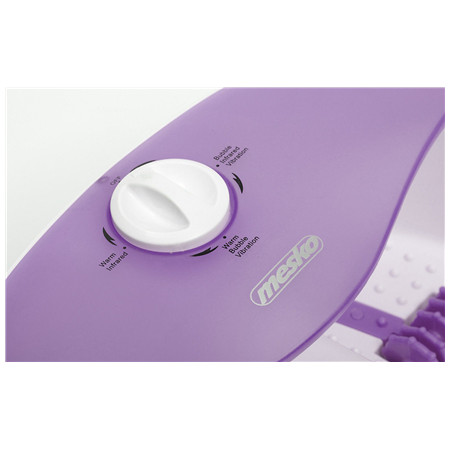 Mesko | Foot massager | MS 2152 | Number of accessories included 3 | White/Purple