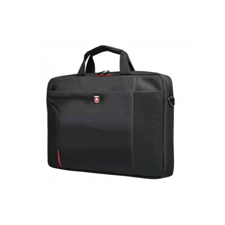 PORT DESIGNS | Houston | Fits up to size 15.6 " | Messenger - Briefcase | Black | Shoulder strap