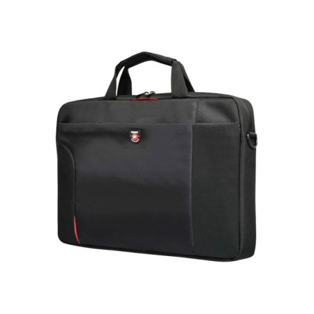 PORT DESIGNS | Houston | Fits up to size 15.6 " | Messenger - Briefcase | Black | Shoulder strap