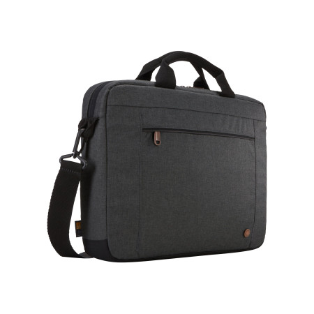 Case Logic | Era Attaché | Fits up to size 14 " | Messenger - Briefcase | Obsidian | Shoulder strap