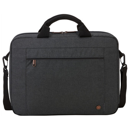 Case Logic | Era Attaché | Fits up to size 14 " | Messenger - Briefcase | Obsidian | Shoulder strap