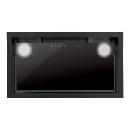 CATA | Hood | GC DUAL A 45 XGBK | Canopy | Energy efficiency class A | Width 45 cm | 820 m /h | Touch control | LED | Black glas