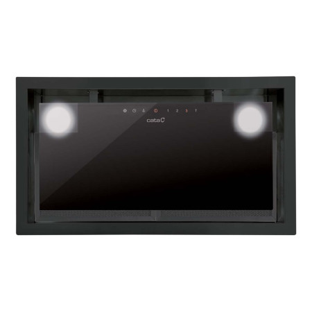 CATA | Hood | GC DUAL A 75 XGBK | Canopy | Energy efficiency class A | Width 79.2 cm | 820 m /h | Touch control | LED | Black gl