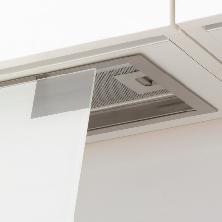 CATA | Hood | GC DUAL A 45 XGWH | Canopy | Energy efficiency class A | Width 45 cm | 820 m /h | Touch control | LED | White glas