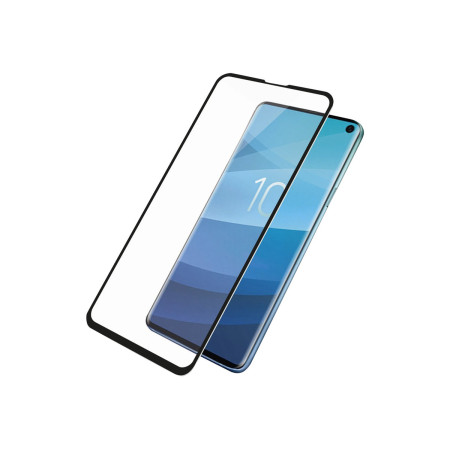 PanzerGlass | Samsung | Galaxy S10e | Glass | Black | Rounded edges 100% touch preservation | Case Friendly