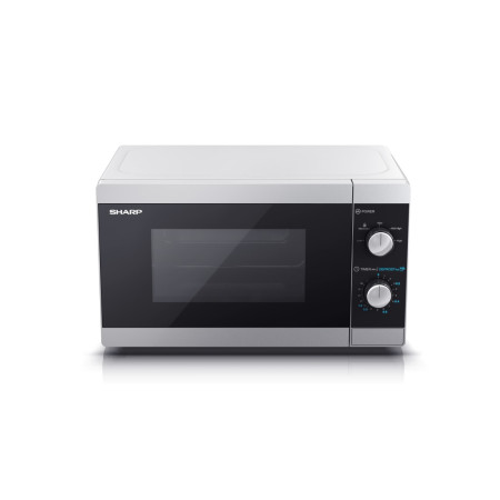 Sharp | Microwave Oven | YC-MS01E-S | Free standing | 20 L | 800 W | Silver