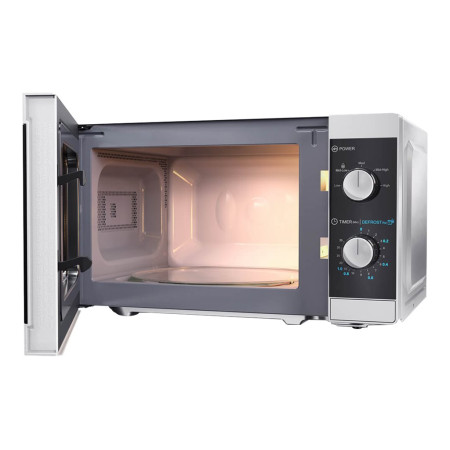 Sharp | Microwave Oven | YC-MS01E-S | Free standing | 20 L | 800 W | Silver