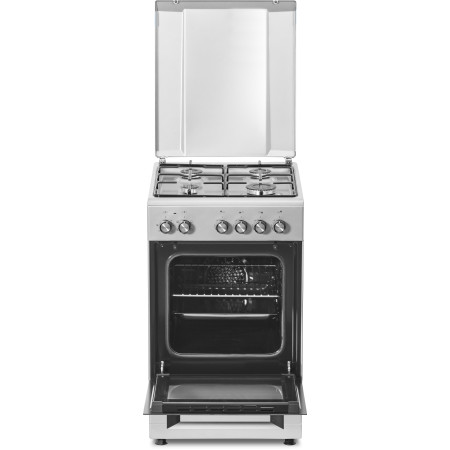 Simfer | Cooker | 5405SERGG | Hob type Gas | Oven type Electric | Stainless steel | Width 50 cm | Electronic ignition | Depth 60